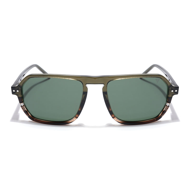 Voyage Select Square Sunglasses (Olive Lens | Olive & Demi Brown Frame - SLPMG5984)