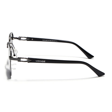 Odyssey | Black & Grey Polarized Wayfarer Sunglasses - PMG4142