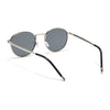 Sylis | Round Black Silver Sunglasses MG3622