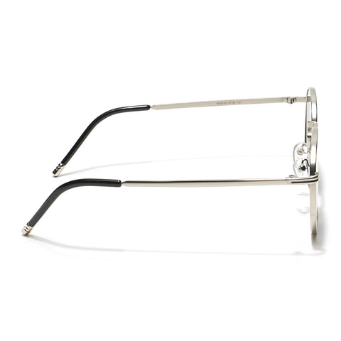 Sylis | Round Black Silver Sunglasses MG3622