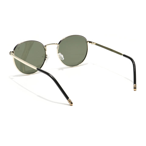Sylis | Round Green Gold Sunglasses MG3624