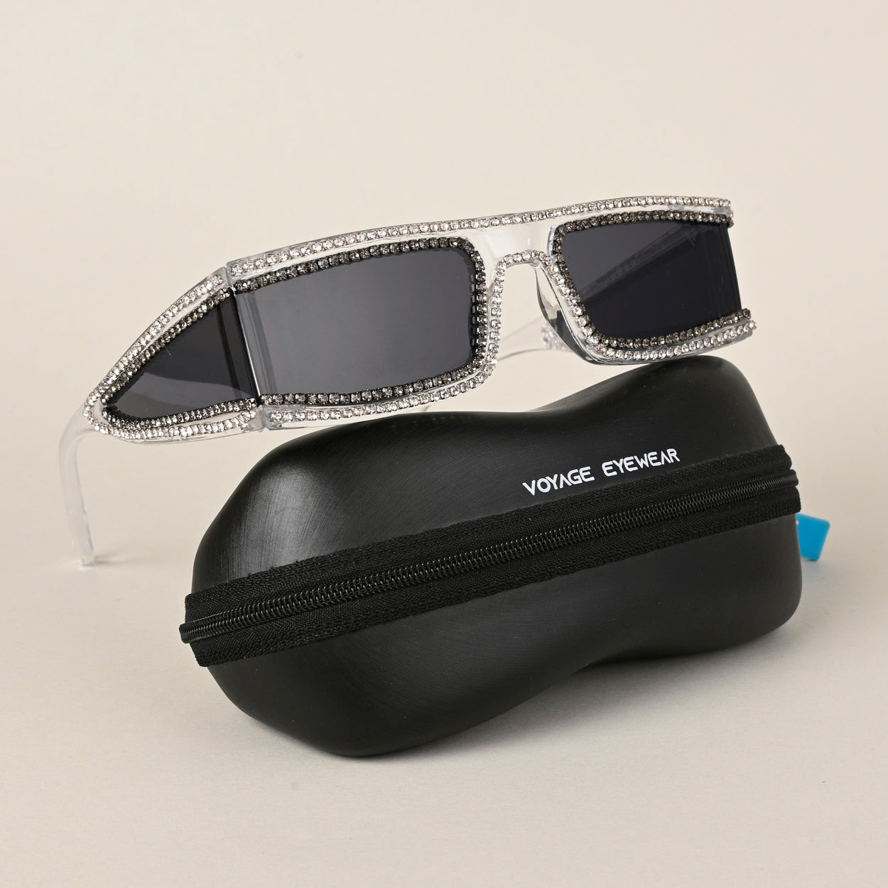 Voyage Black Wayfarer Sunglasses for Men & Women (1935MG4351)