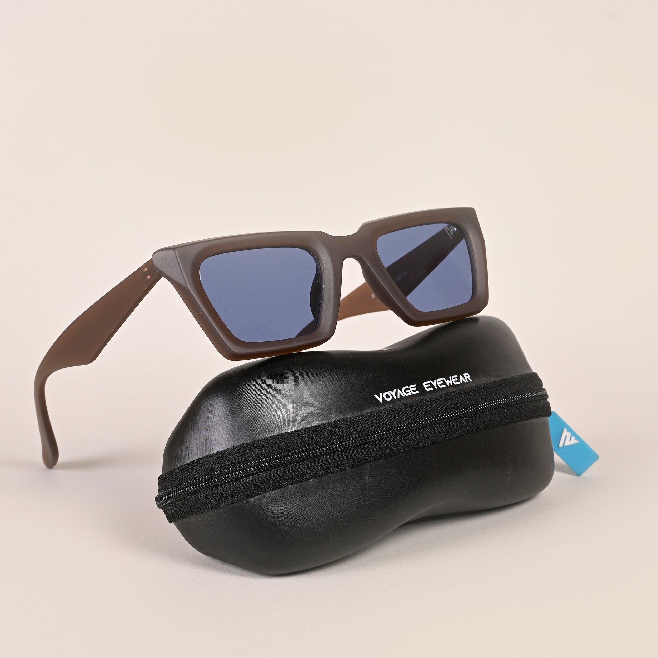 Voyage Blue Wayfarer Sunglasses for Men & Women (86632MG4122)
