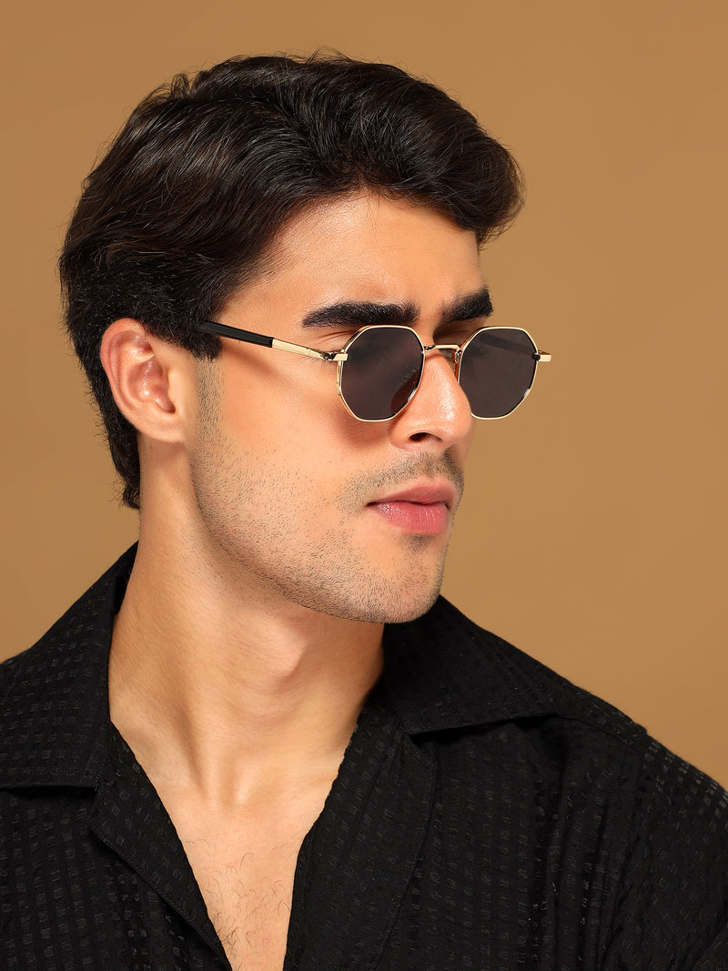 Zeal | Black Round Sunglasses MG3769