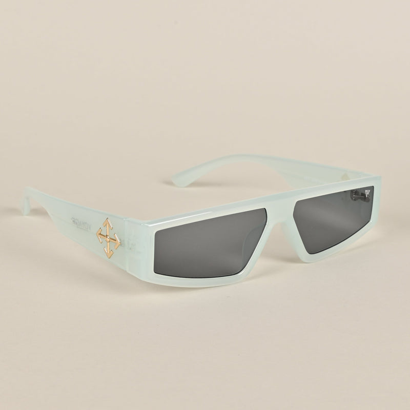 Voyage Light Green Wayfarer Sunglasses (2337MG3875)