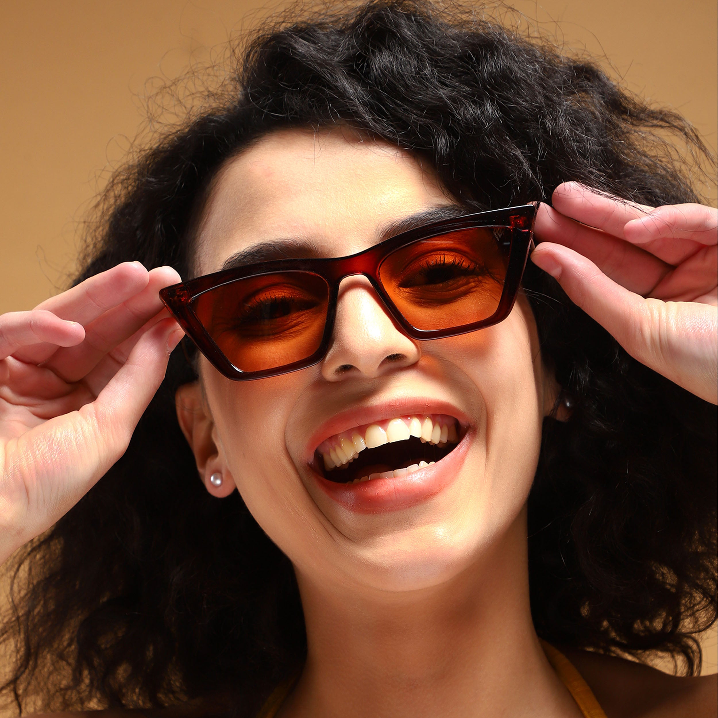 Velari | Brown Cateye Sunglasses MG3296