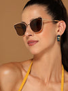 Fiora | Cateye Brown Sunglasses MG2858