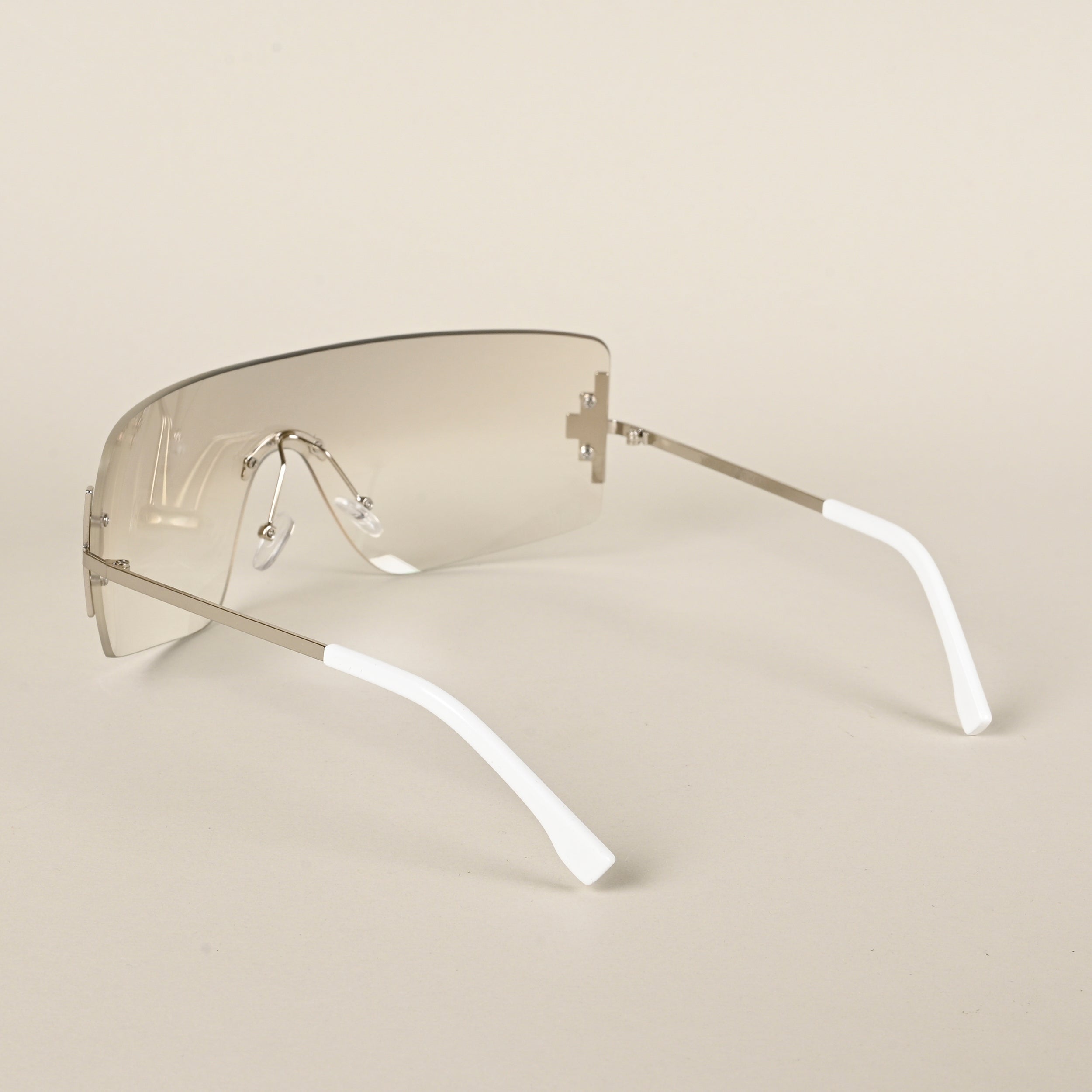 Voyage Transparent Wrap Round Sunglasses for Men & Women (3568MG4117)
