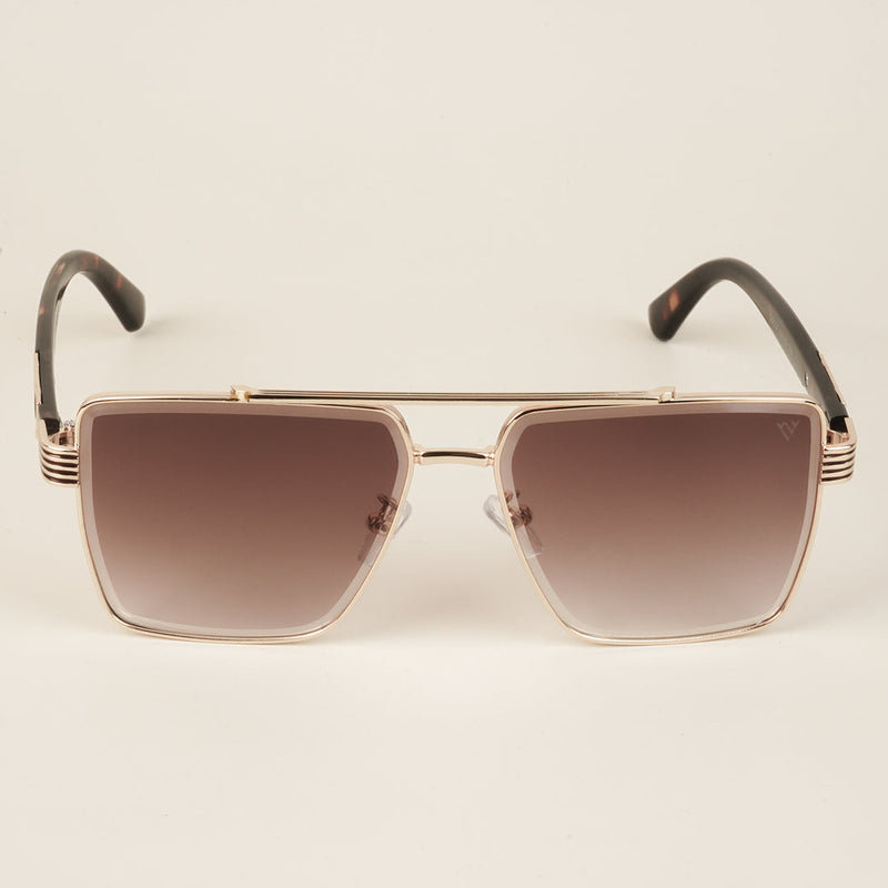 Wayfarer Brown & Clear Sunglasses - MG4176