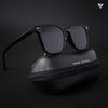 Polarized Black Wayfarer Sunglasses - PMG3722