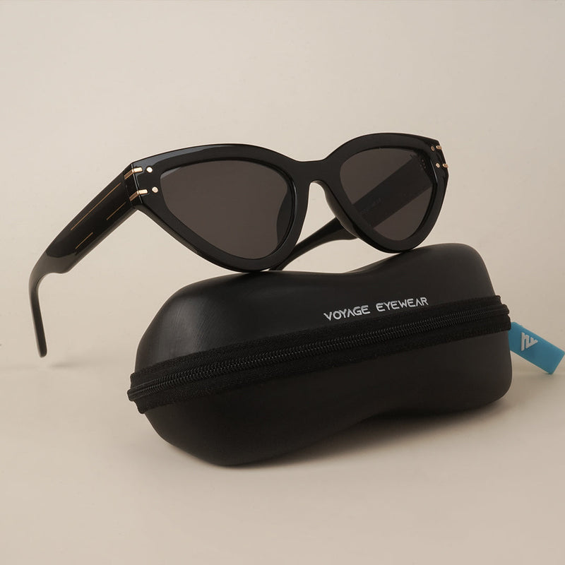 Black Cateye Sunglasses - MG4172