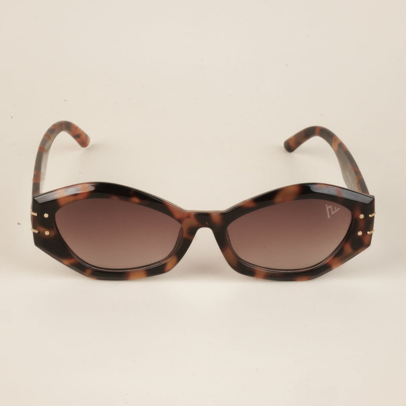 Oval Brown Sunglasses - MG4170