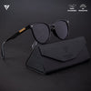 Active Shine Black Polarized Round Sunglasses - PMG4470