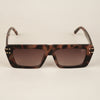 Rectangle Brown Sunglasses - MG4158