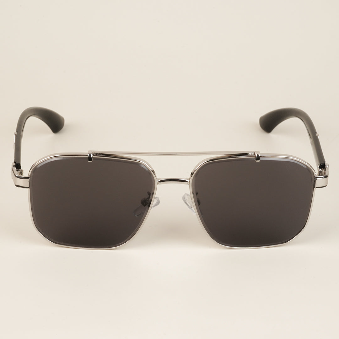 Voyage Black Wayfarer Sunglasses for Men & Women - MG4164