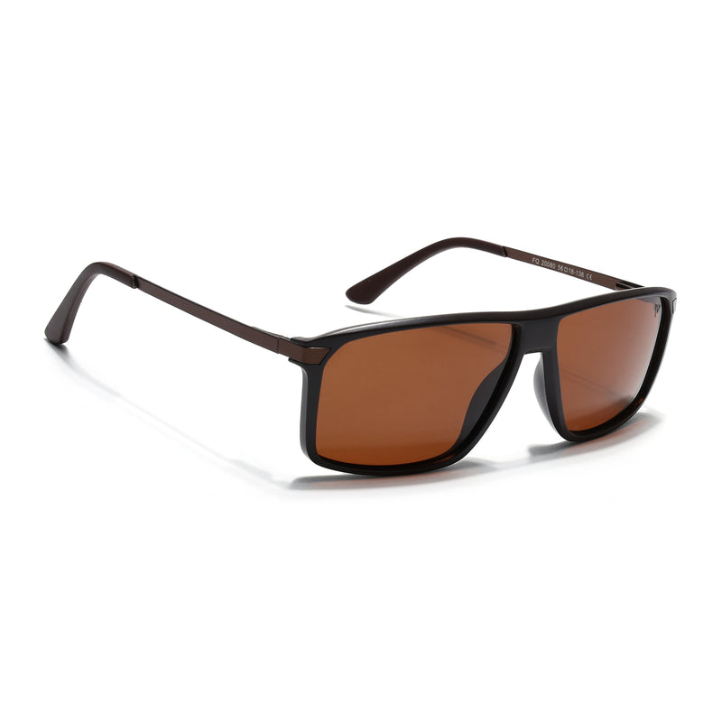Wayfarer Brown Polarized Sunglasses - PMG4446