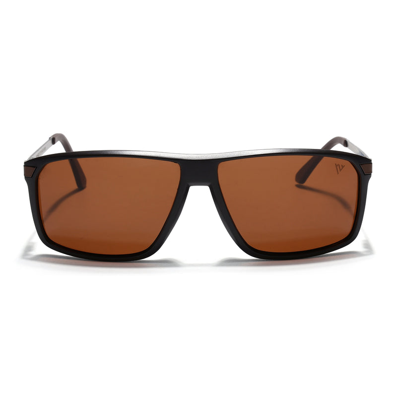 Wayfarer Brown Polarized Sunglasses - PMG4446