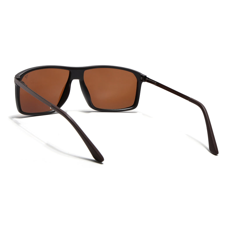 Wayfarer Brown Polarized Sunglasses - PMG4446