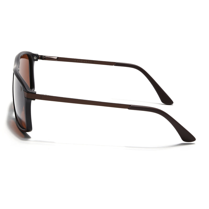 Wayfarer Brown Polarized Sunglasses - PMG4446