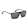 Matt Black Polarized Wayfarer Sunglasses - PMG4447