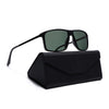 Matt Black Polarized Wayfarer Sunglasses - PMG4447