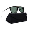 Shine Black Polarized Wayfarer Sunglasses - PMG4450
