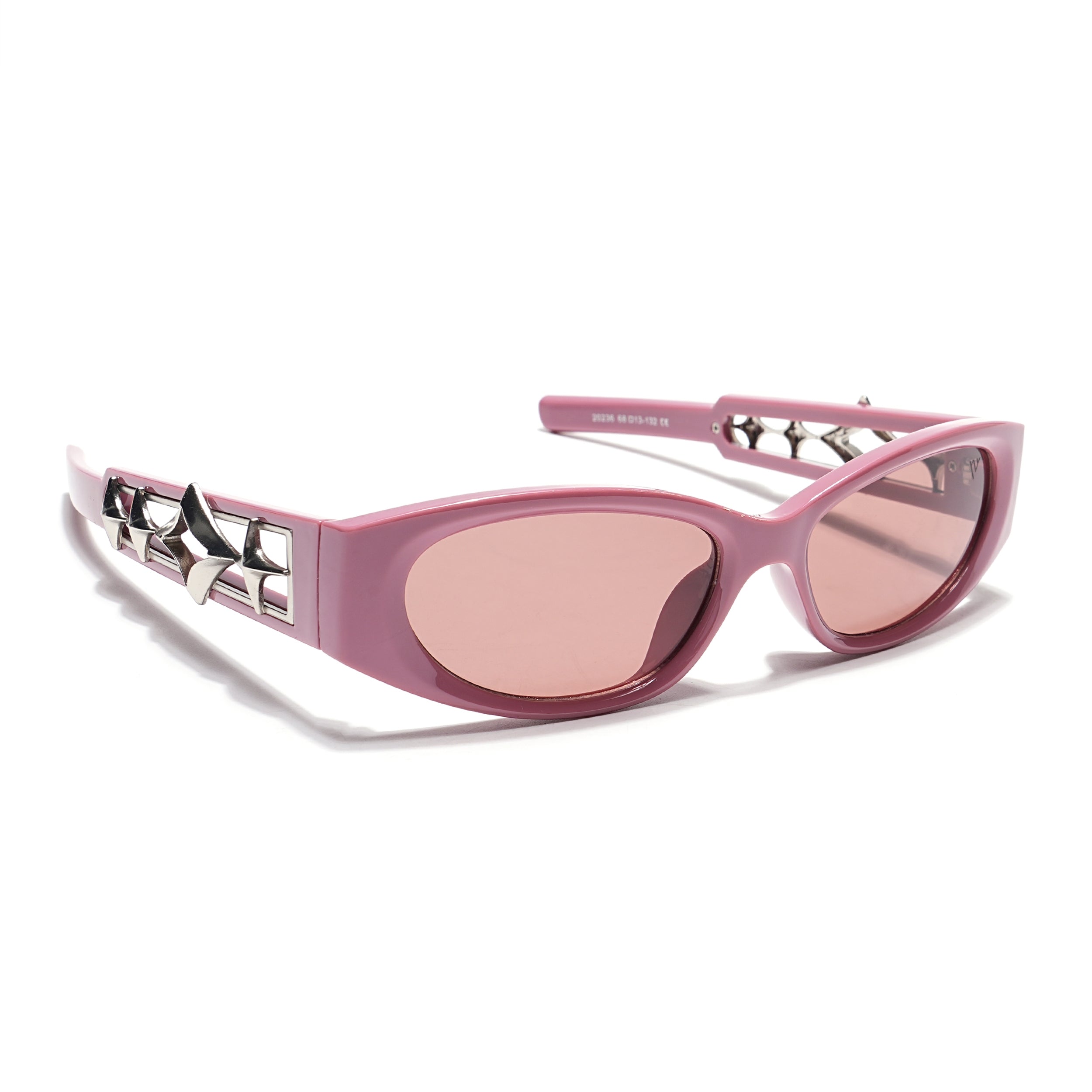 Oval Sunglasses (Brown Lens | Onion Color Frame - MG5551)