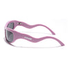 Wrap Around Sunglasses (Black Lens | Voilet Frame - MG5557)