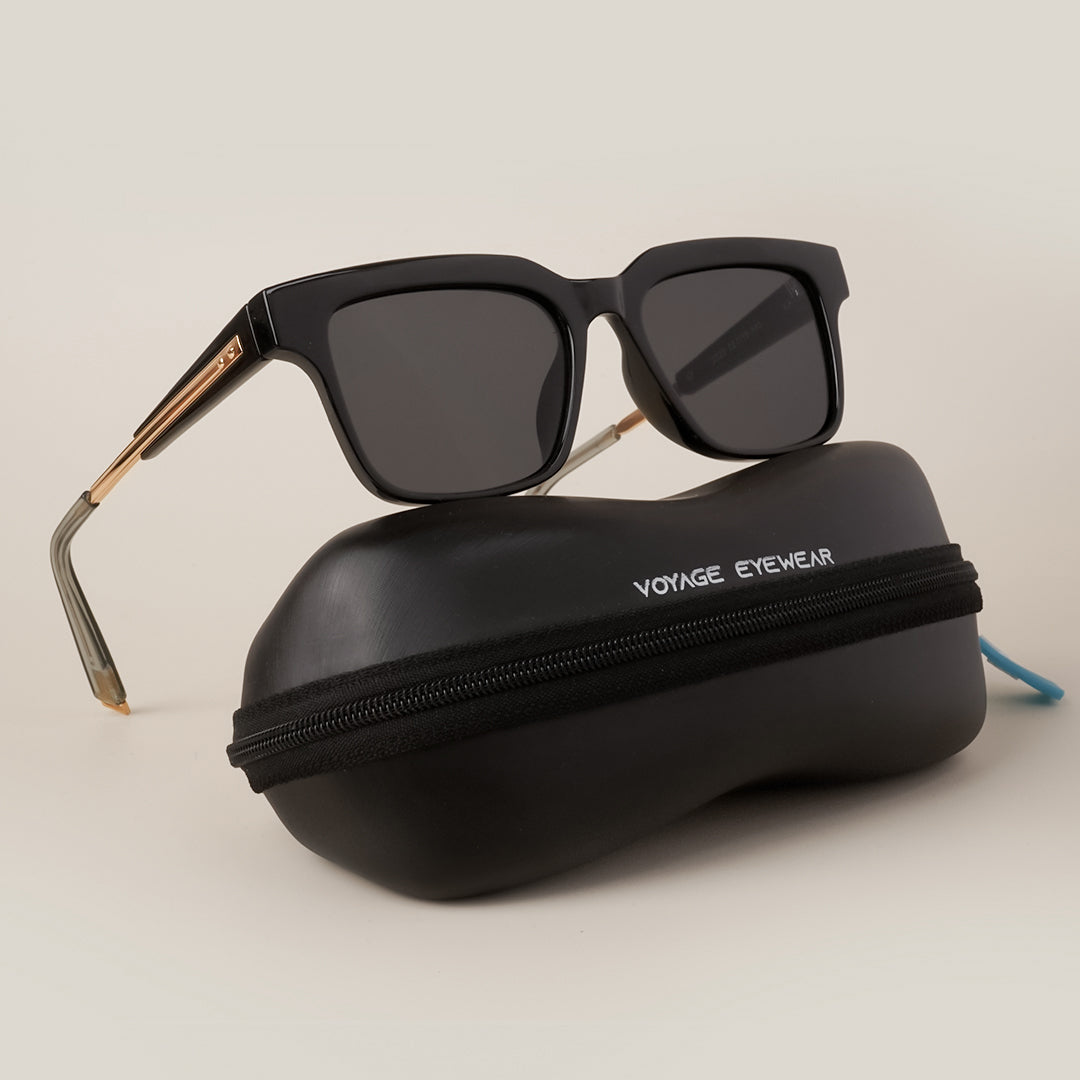Voyage Black Wayfarer Sunglasses - MG3564
