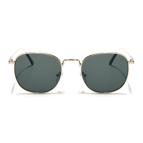 The OG | Green-Gold Round Sunglasses MG2973