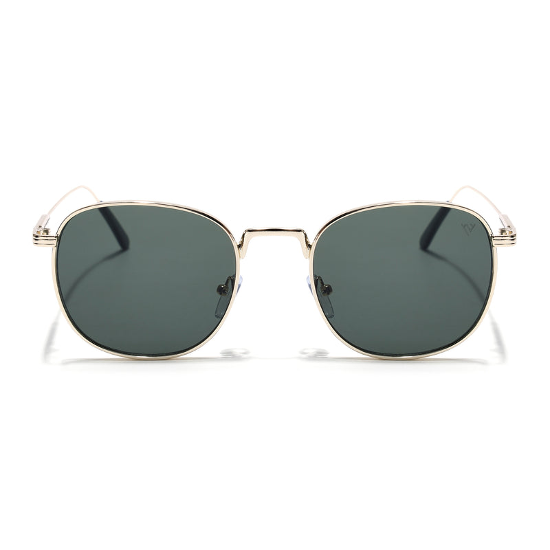 The OG | Green-Gold Round Sunglasses MG2973