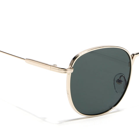 The OG | Green-Gold Round Sunglasses MG2973