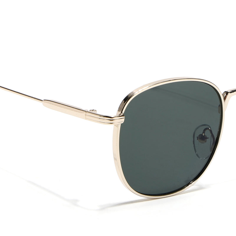 The OG | Green-Gold Round Sunglasses MG2973