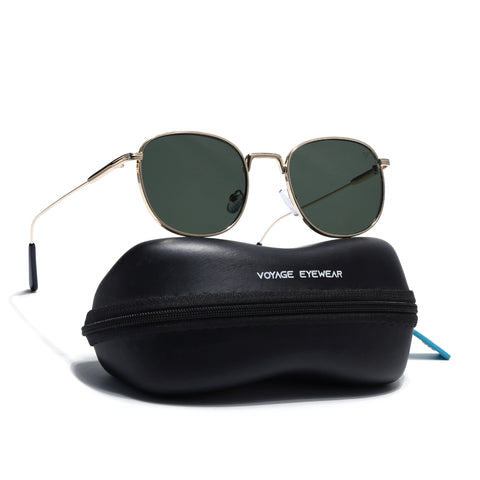 The OG | Green-Gold Round Sunglasses MG2973