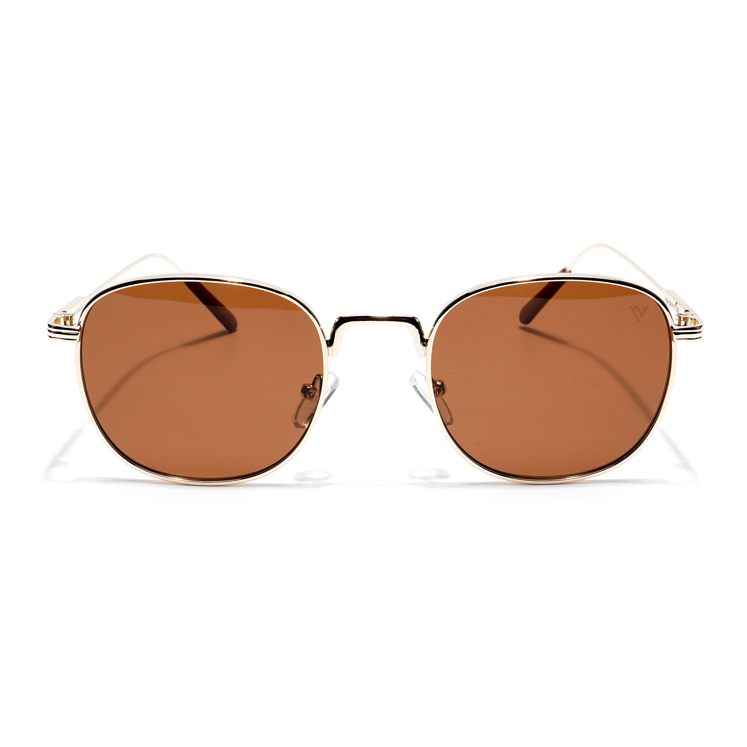 The OG | Brown-Gold Round Sunglasses MG2974