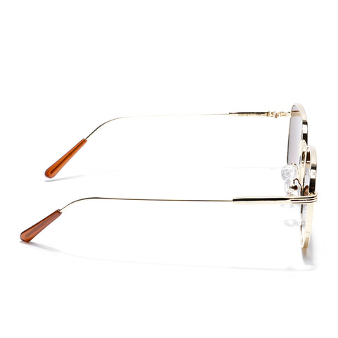 The OG | Brown-Gold Round Sunglasses MG2974