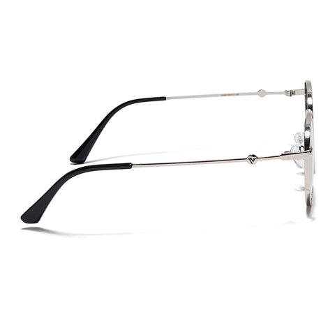 OG 2.0 | Black & Silver Polarized Round Sunglasses | PMG4112