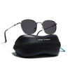OG 2.0 | Black & Silver Polarized Round Sunglasses | PMG4112