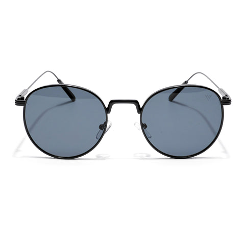 Sonic | Round Black Sunglasses MG3049