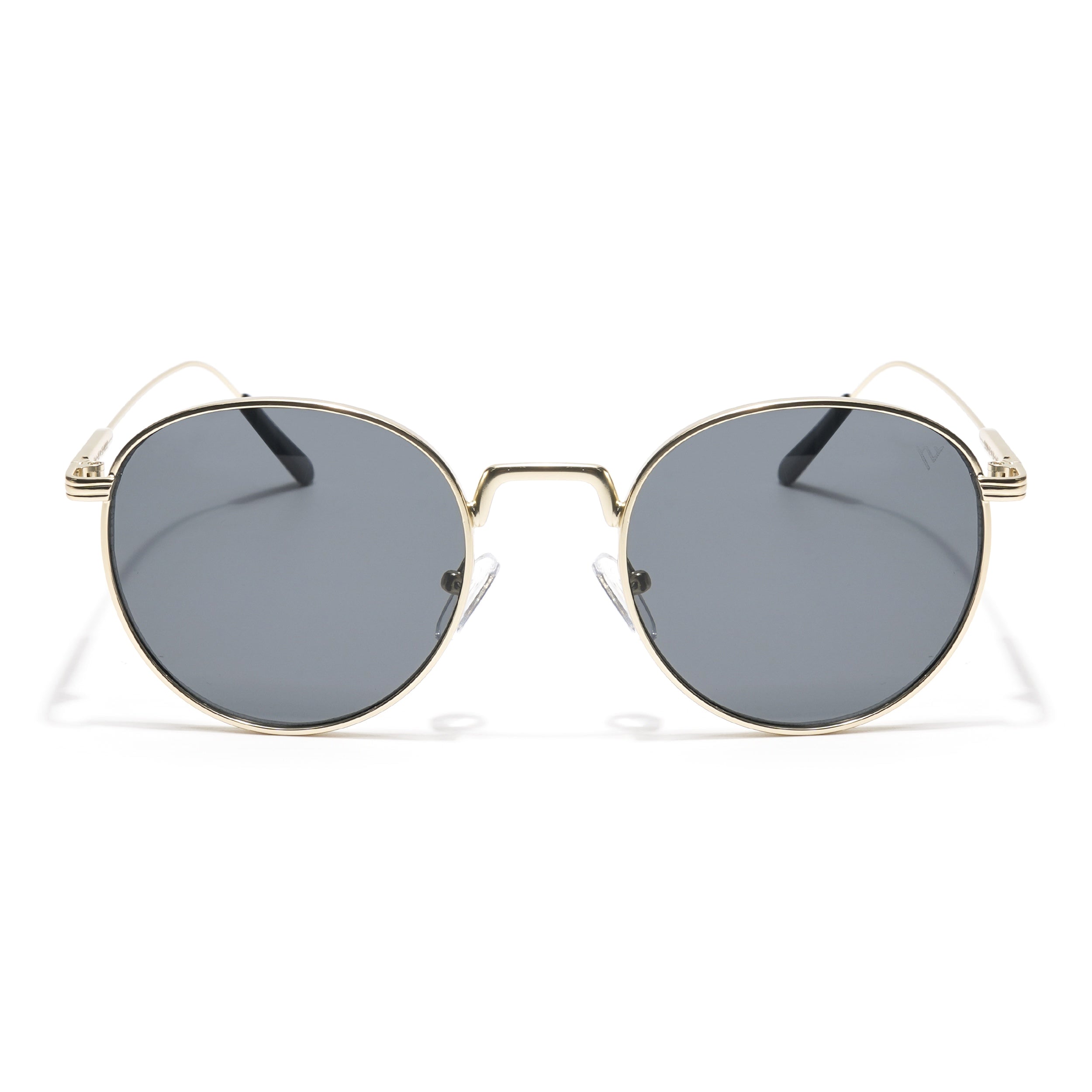 Sonic | Round Black Golden Sunglasses MG3050