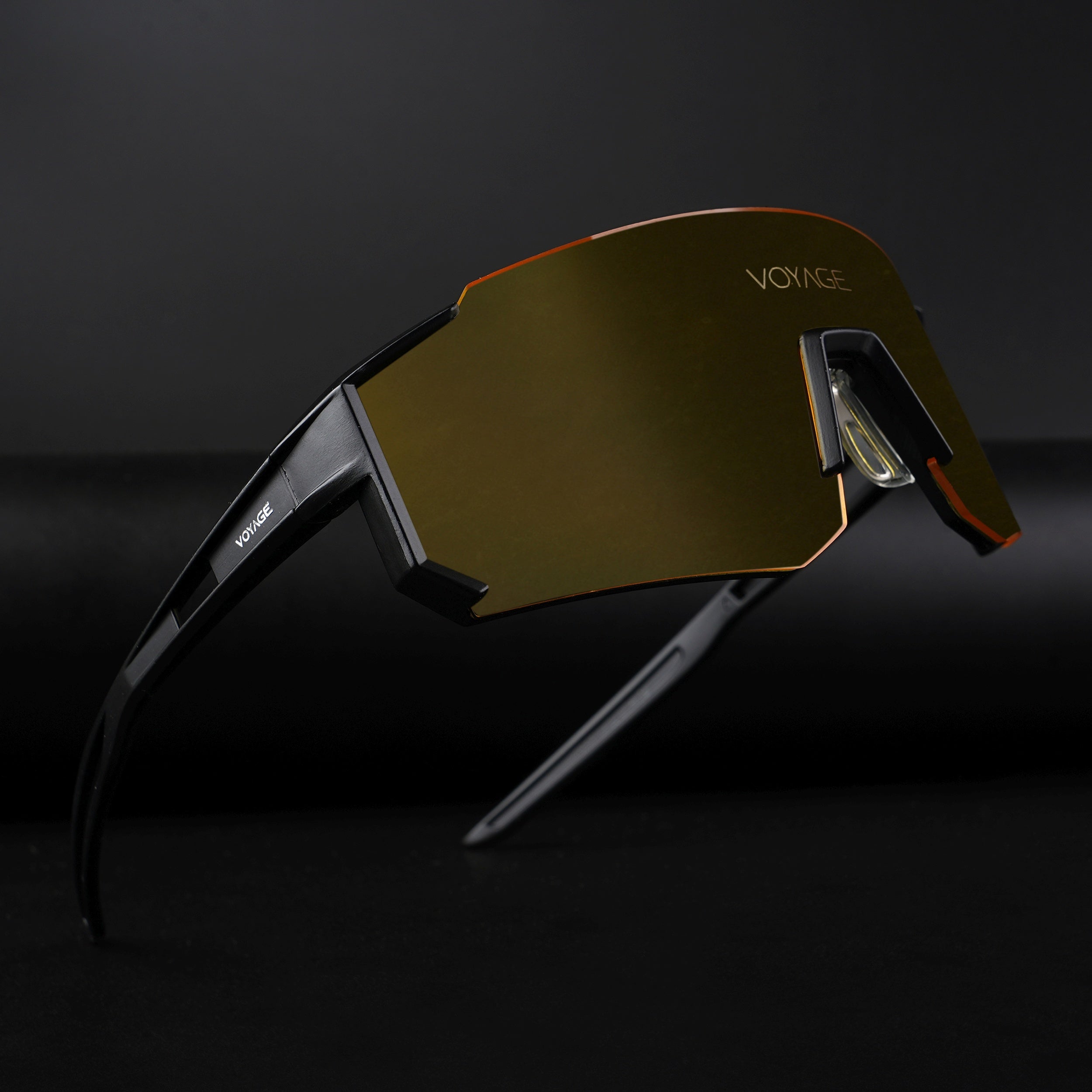 Drift Sunglasses (Yellow Lens | Black Frame - MG5618)