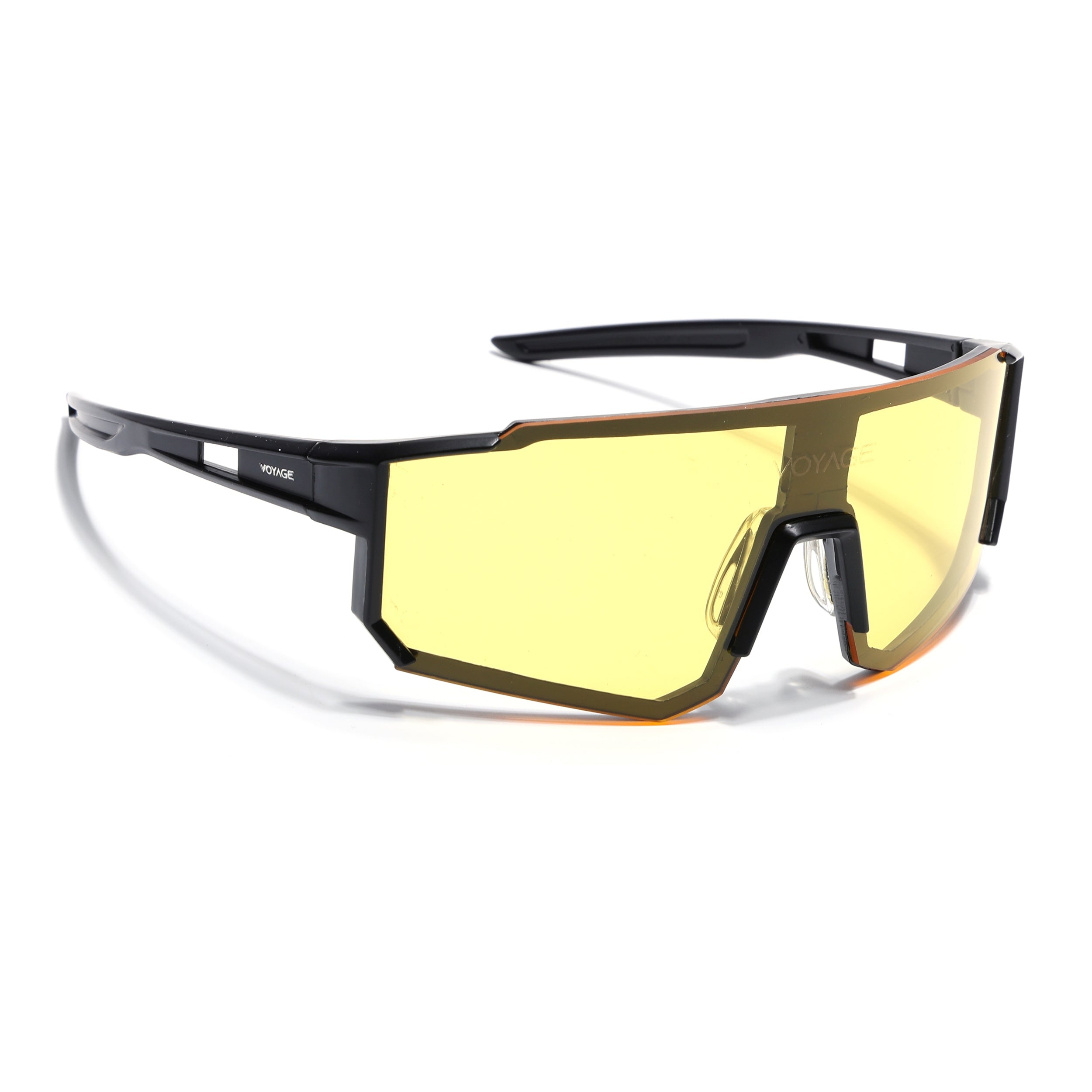 Drift Sunglasses (Yellow Lens | Black Frame - MG5618)