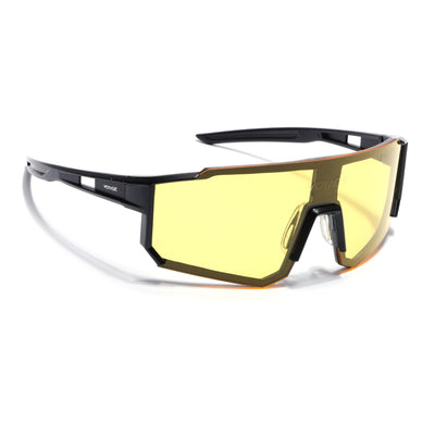 Drift Sunglasses (Yellow Lens | Black Frame - MG5618)