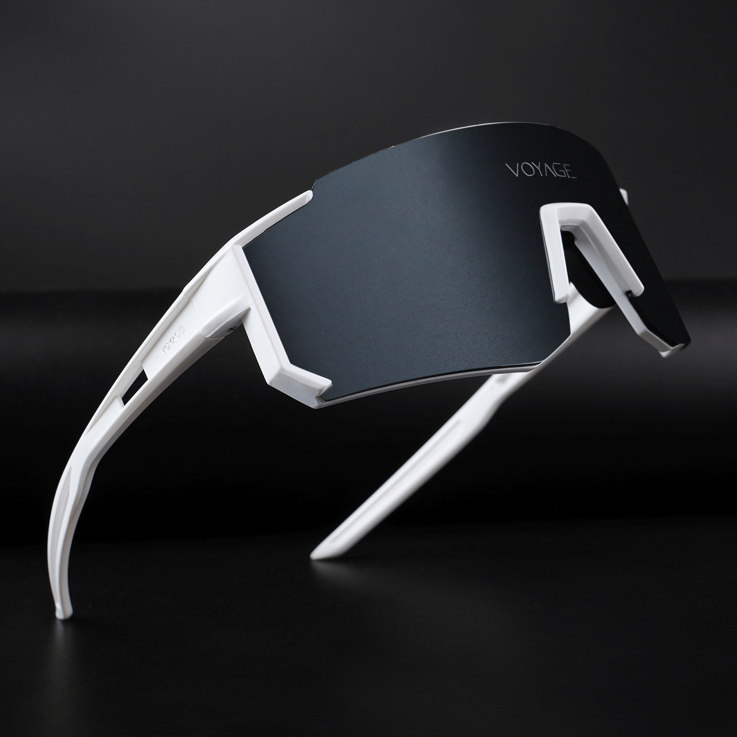 Drift Sunglasses (Grey Lens | White Frame - MG5620)