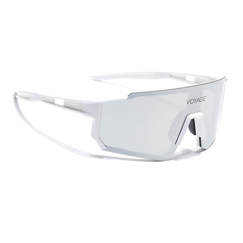 Drift Sunglasses (Grey Lens | White Frame - MG5620)