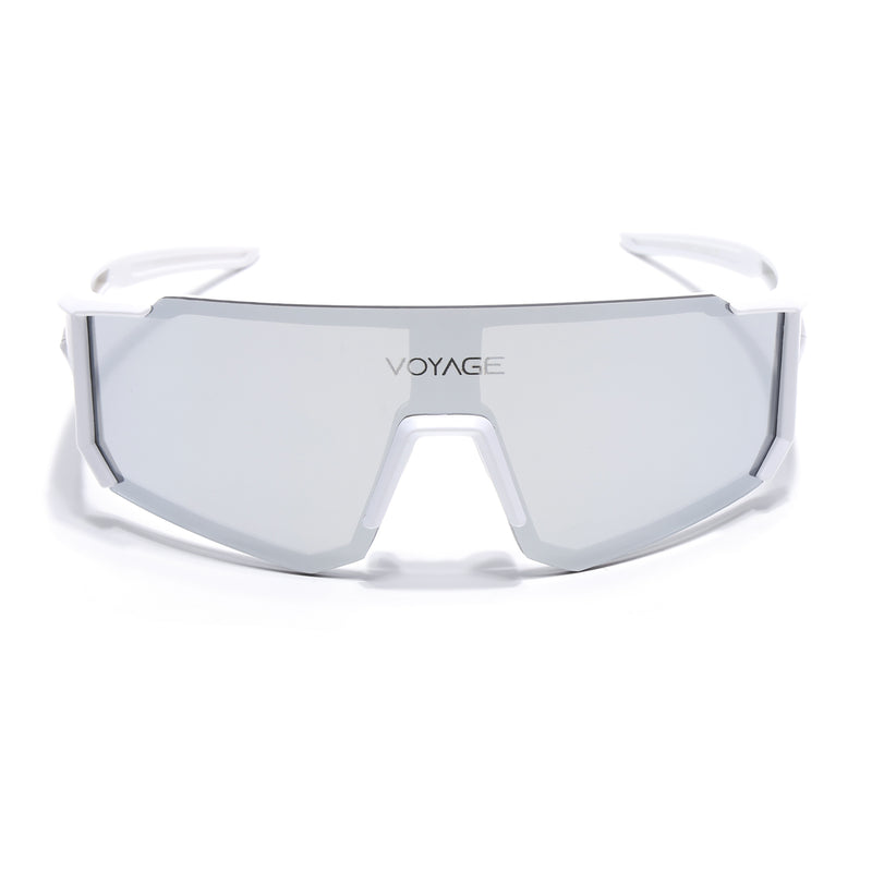 Drift Sunglasses (Grey Lens | White Frame - MG5620)