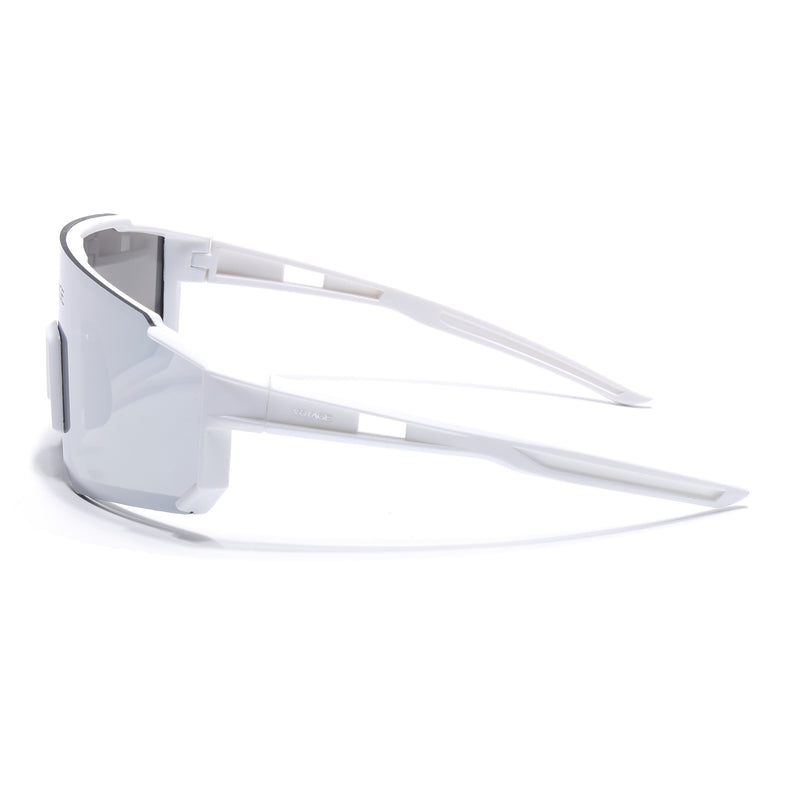 Drift Sunglasses (Grey Lens | White Frame - MG5620)
