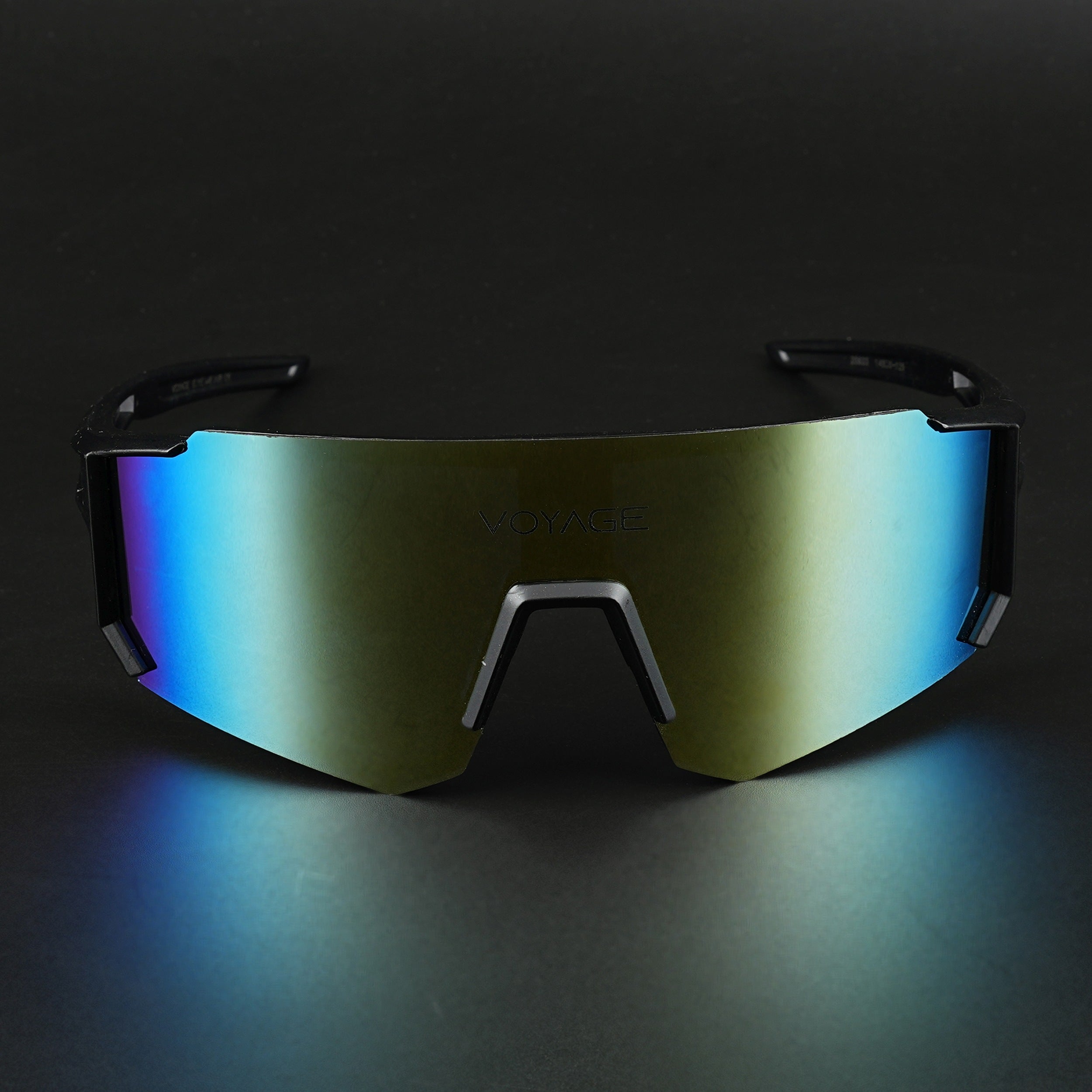 Drift Sunglasses (Multicolor Lens | Black Frame - MG5621)