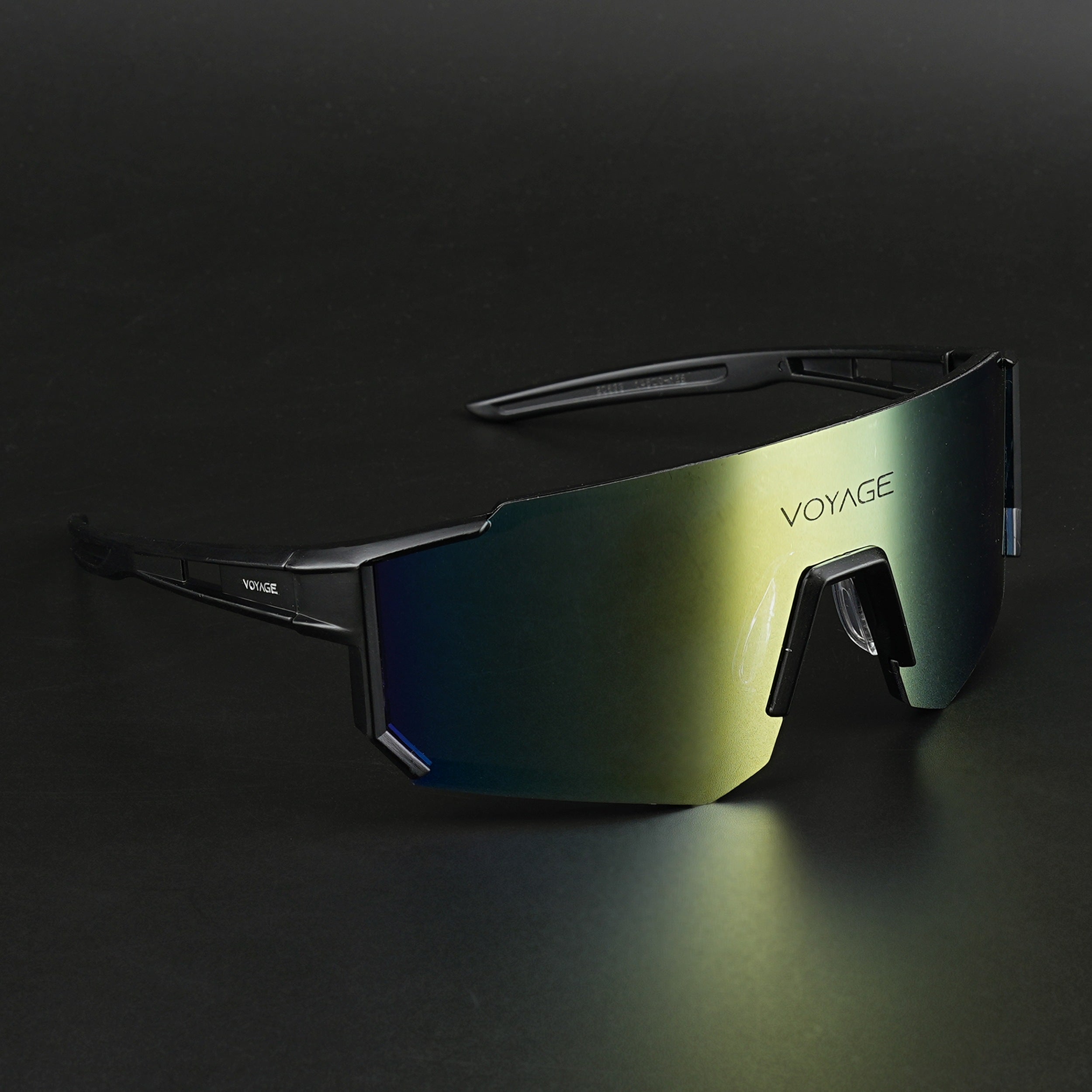Drift Sunglasses (Multicolor Lens | Black Frame - MG5621)