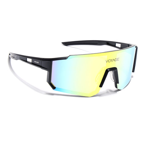 Drift Sunglasses (Multicolor Lens | Black Frame - MG5621)